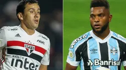 São Paulo e Grêmio se enfrentam neste sábado (Foto: Getty Images e Pedro H. Tesch/AGIF)