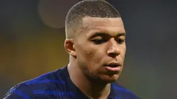 Kylian Mbappé durante jogo da Seleção Francesa na Eurocopa (Getty Images)