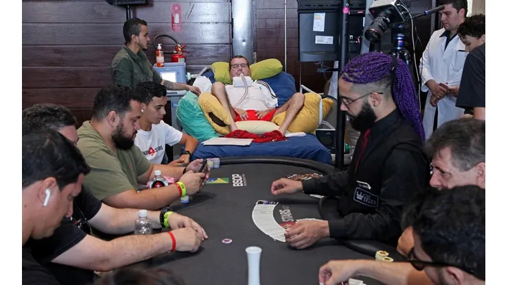João Paulo trindade durante participação no BSOP (Foto: Divulgação/BSOP)
