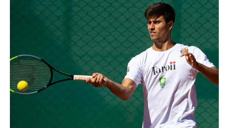 João Menezes estreou com vitória no ATP Challenger de San Marino (Foto: Getty Images)