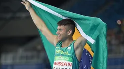 O velocista Petrucio Ferreira Dos Santos, durante os Jogos do Rio, em 2016. (Foto: Getty Images)