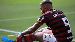 Camisa 9 recebeu cartão vermelho na partida diante do Internacional (Foto: Getty Images)