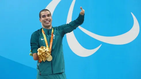 O nadador Daniel Dias é, atualmente, o maior medalhista paralímpico brasileiro | Crédito: Getty Images