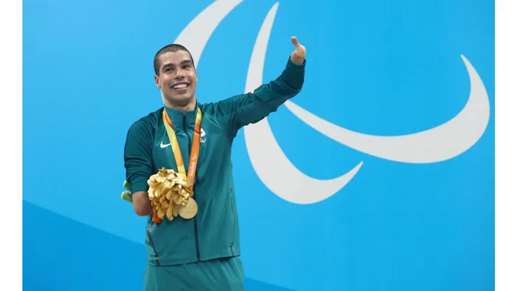 O nadador Daniel Dias é, atualmente, o maior medalhista paralímpico brasileiro | Crédito: Getty Images