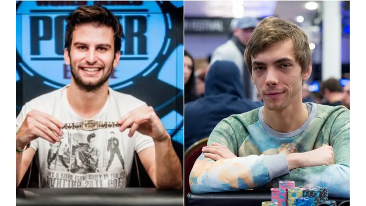 Georgios Sotiropoulos já tinha ganho um bracelete, já Kacper Pyzara ganhou pela primeira vez (Foto: Divulgação)