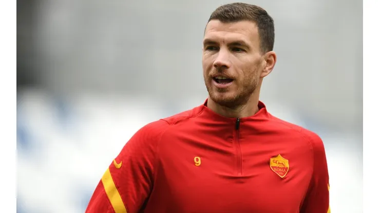 Dzeko pode estar de saída da Roma (Foto: Getty Images)