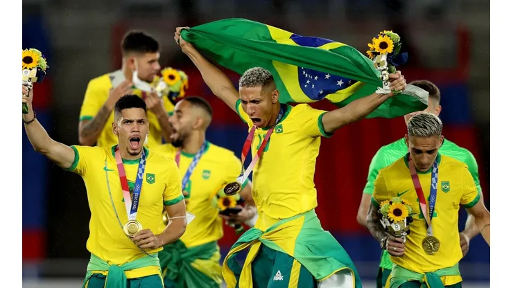 Ato dos jogadores privilegiou a Nike patrocinadora oficial da seleção brasileira de futebol | Crédito: Getty Images