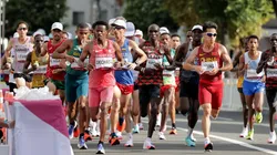 Daniel do Nascimento chegou a liderar a prova, mas não aguentou e desistiu (Foto: Getty Images)