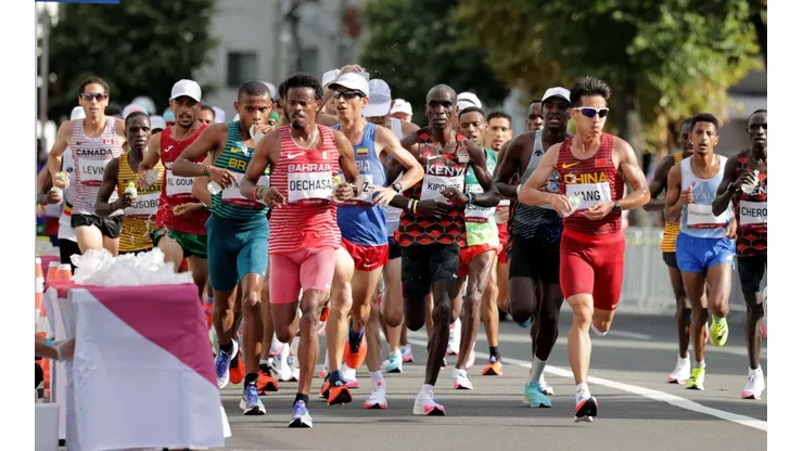 Daniel do Nascimento chegou a liderar a prova, mas não aguentou e desistiu (Foto: Getty Images)
