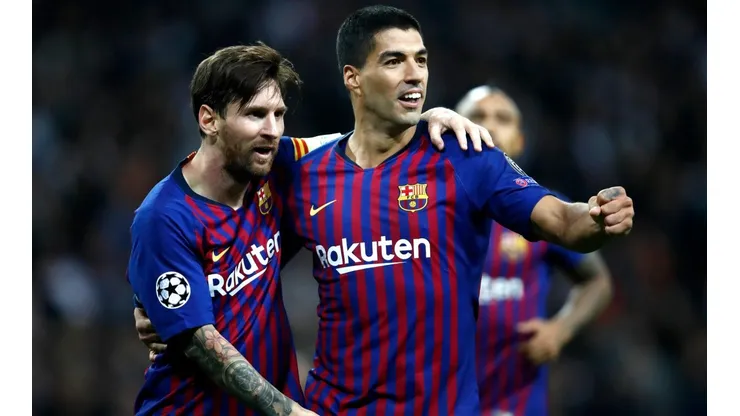Messi e Suárez atuaram juntos por seis anos no Barcelona (Foto: Getty Images)