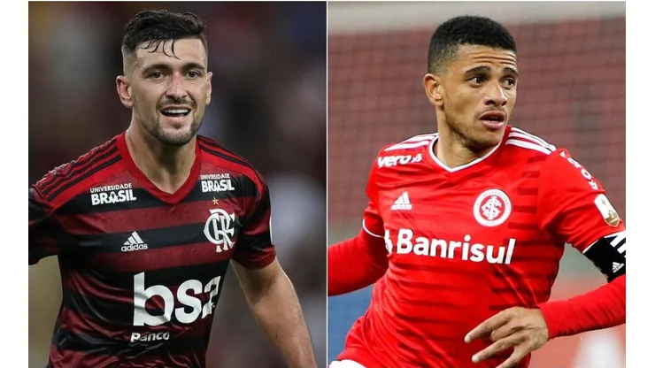 Flamengo e Internacional se enfrentam neste domingo (Foto: Getty Images)