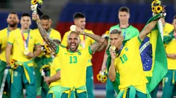 A marca foi alcançada após a vitória de hoje, 07, sobre a Espanha | Crédito: Getty Images