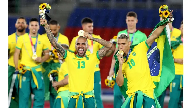 A marca foi alcançada após a vitória de hoje, 07, sobre a Espanha | Crédito: Getty Images