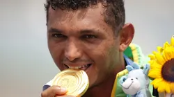 Após ouro na canoagem nos Jogos Olímpicos, Isaquias ganha R$ 330 mil em prêmios e terá férias de cinco meses. (Foto: Getty Images)