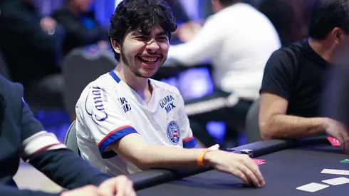 Leo Mattos em ação no BSOP Bahia (Foto: Carlos Monti/Divulgação BSOP)