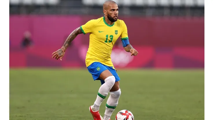 Daniel Alves garante que dará o seu melhor para representar a nação brasileira | Crédito: Getty Images