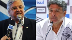 Odone: apontou erros do ex-treinador (Fotos: Edu Andrade/Flickr do Grêmio/Divulgação e Lucas Uebel/Grêmio/Divulgação)