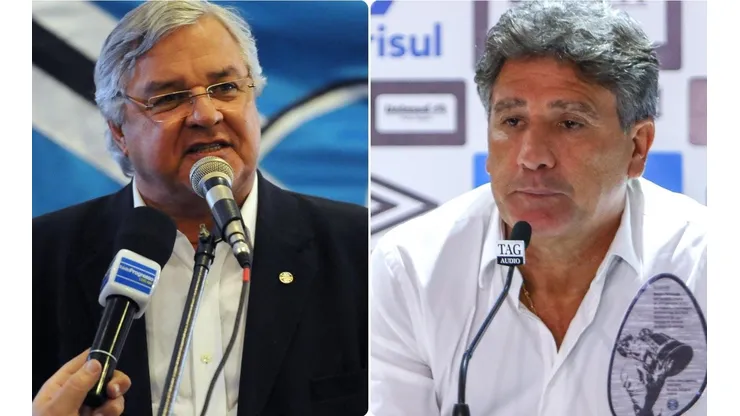 Odone: apontou erros do ex-treinador (Fotos: Edu Andrade/Flickr do Grêmio/Divulgação e Lucas Uebel/Grêmio/Divulgação)