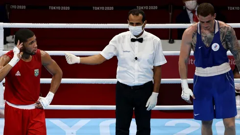 Hebert Conceição é treinado por Luiz Dórea e vai enfrentar o ucraniano Oleksandr Khyzniak na final | Crédito: Getty Images
