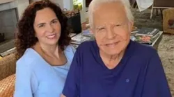 Esposa de Cid Moreira fez acusações contra os filhos do jornalista