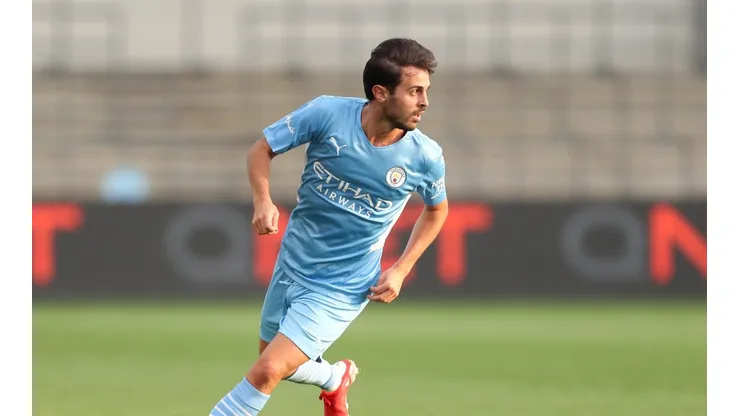 Bernardo Silva é disputado por Barcelona e Atlético de Madrid, segundo jornal. (Foto: Getty Images)