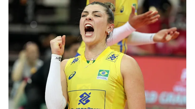 Rosamaria comemora grande atuação contra o ROC (Foto: Getty Images)