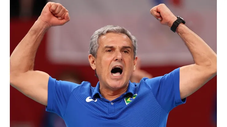 José Roberto Guimarães, técnico da seleção brasileira feminina de voleibol (Foto: Getty Images)