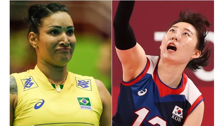Brasil e Coréia do Sul brigam por uma vaga na final olímpica (Foto: Getty Images)