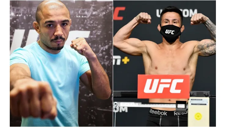 Aldo e Munhoz se enfrentam neste sábado, 07, no Toyota Center | Crédito: Getty Images