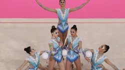 Conjunto brasileiro durante os Jogos Pan Lima. (Foto: Getty Images)
