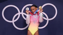 A ginasta Rebeca Andrade. (Foto: Getty Images)