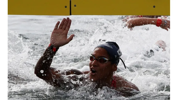 Ana Marcela Cunha é ouro nos Jogos Olímpicos de Tóquio (Foto: Getty Images)