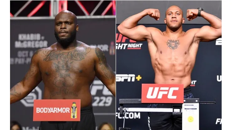 Derrick Lewis e Ciryl Gane se enfrentam pelo cinturão interino da categoria | Crédito: Getty images