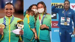 Atletas brasileiras que conquistaram o ouro em Tóquio (Foto: Getty Images)