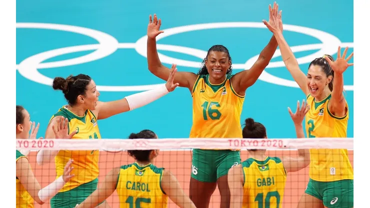 A equipe brasileira dominou toda partida | Crédito: Getty Images