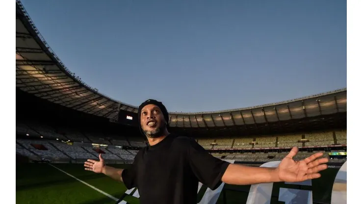 Ronaldinho Gaúcho que ficou feliz com título da Argentina, por Messi. (Foto: Getty Images)