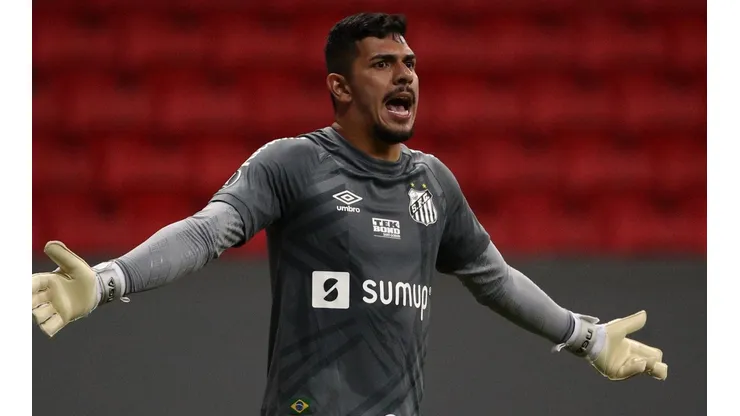 João Paulo foi o principal jogador do Santos na vitória sobre a Chapecoense (Foto: Getty Images)