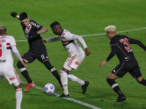 São Paulo pode ter o retorno de meio time para o jogo contra o Vasco, pela Copa do Brasil