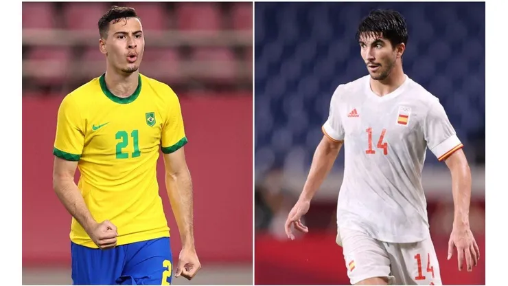 Brasil e Espanha: seleções chegam com expectativa de fazer um grande jogo neste sábado (Getty Images)