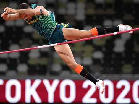 Thiago Braz conquista o bronze no salto com vara