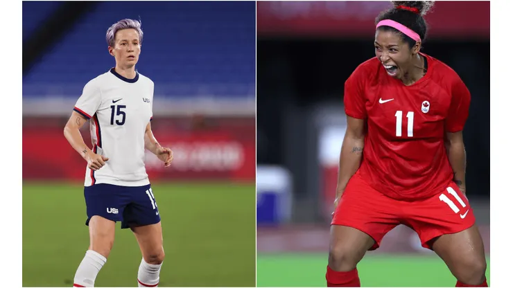 Estados Unidos X Canadá duelam na segunda (2). (Foto: Getty Images)
