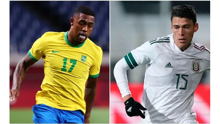 Brasil e México se enfrentam nas semifinais dos Jogos Olímpicos (Getty Images)