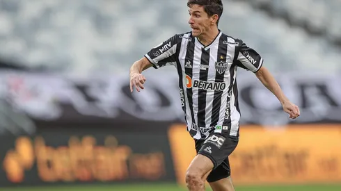 Nacho Fernández: elogiado pelo auxiliar do Galo (Foto: Pedro Souza / Atlético / Divulgação)