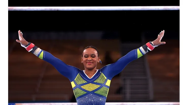 Rebeca Andrade ganhou medalha de ouro nos Jogos Olímpicos