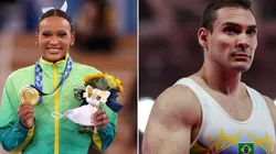Rebeca Andrade e Arthur Zanetti: brasileiros podem carimbar mais medalhas para o Brasil (Getty Images)