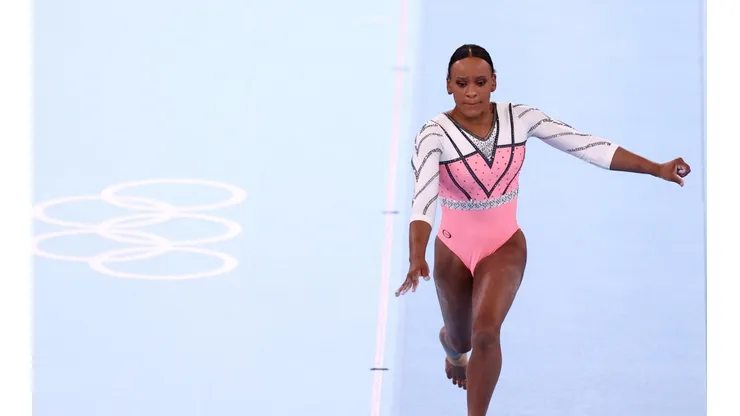 Rebeca Andrade disputa mais uma final na ginástica artística; veja onde assistir AO VIVO. (Foto: Getty Images)