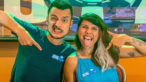 Mario Junior e Fernanda Lopes embarcaram para um sonho na WSOP (Foto: Reprodução Instagram)
