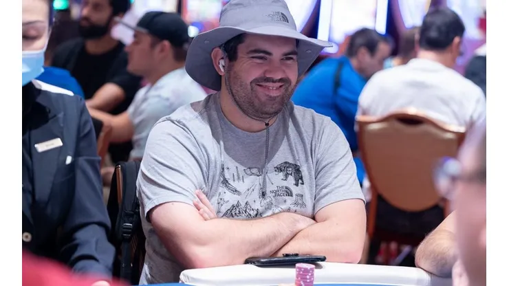 Mitchell Halverson ganhou o primeiro bracelete da carreira (Foto: Melissa Haereiti)