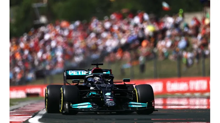 Neste sábado (31), aconteceu o treino classificatório do GP da Hungria, e desta vez, quem largará na pole é Lewis Hamilton. (Foto: Getty Images)