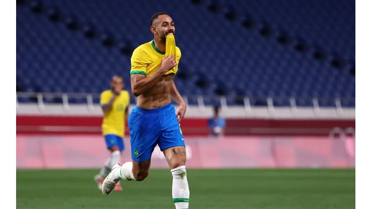 Matheus Cunha foi quem garantiu o placar para a seleção | Crédito: Getty Images